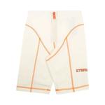 Велосипедные леггинсы Heron Preston CTNMB Active Biker Leggings 'Off White/Orange' 1