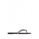 Gigi crystal-embellished thong sandals 1