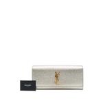 2015 Metallic Calfskin Cassandre clutch bag 7