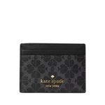 Spade Flower Маленький тонкий держатель для карт 1