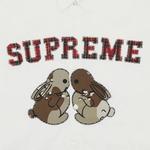 Рубашки Supreme Bunnies Short-Sleeve Work Shirt 'Белый' 3