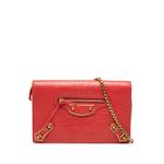 Сумка через плечо Chevre Motocross Metallic Edge Wallet on Chain (2010-2026 годы) 1