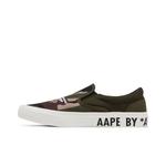 Слипоны BAPE AAPE Slip-On 'Green Camo' 3