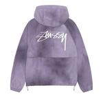 Толстовки на молнии Stussy Beach Shell Wave Dye Zip Hoodie 'Grape' 2