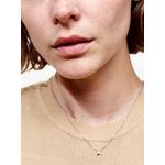 18K white gold Fancy diamond necklace 2