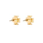 Серьги-гвоздики Kira Pave Crystal T Logo Stud Tory Gold 158535 3