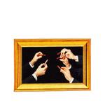 Коврик Lipstick с графичным принтом (60x90 см) 1