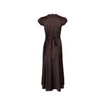 Coraline lace-trimmed silk midi dress 2