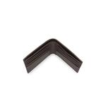 Мужской кожаный кошелек с блокировкой RFID - Коричневый 4