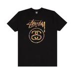 Футболки Stussy Glass Link Tee 'Black' 1
