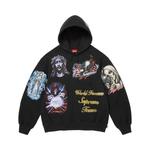 Худи Supreme Stickers Hooded Sweatshirt «Black» 1