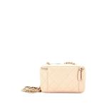 Маленькая сумка через плечо Classic Vanity Case with Chain Quilted Caviar 2
