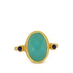 Lucia Aqua Chalcedony rings 1