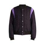 Куртки Dries Van Noten Double-Dye Herringbone Field Jacket 'Purple' 1