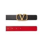 Двусторонний ремень с логотипом VLogo Signature 2