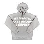 Худи Supreme Known As Hooded Sweatshirt 'Heather Grey' 1