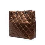 2010-2011 Quilted Metallic Aged Calfskin Reissue 2.55 tote bag 3