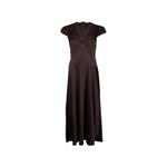 Coraline lace-trimmed silk midi dress 1