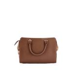 Banwell Leather and House Check Canvas Small tote bag 2