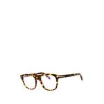 tortoiseshell-effect rectangle-frame glasses 2