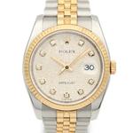 Наручные часы Datejust 36 мм с бриллиантами 2