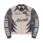 Кожаные куртки Aimé Leon Dore x Vanson Distressed Leather Moto Jacket «Pristine» 2