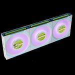 LIAN LI UNI FAN SL-INF LCD FLEX Reverse Blade 120mm 3 в 1 набор обратных вентиляторов - White 1