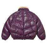Верхняя одежда Supreme x Schott Chevron Leather Down Puffer Jacket 'Фиолетовый' 2