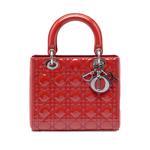 Сумка-сэтчел Patent Cannage Lady Dior среднего размера (2011 год) 1