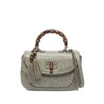 New Bamboo tassel tote bag 1