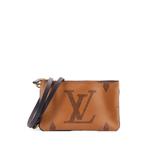 Double Zip Pochette Reverse Monogram Giant clutch bag 1