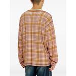 T-Joy-Ls check-print T-shirt 2
