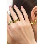 Кольцо Princess Cut Stunner в золоте - 7 мм 3