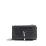 Сумка через плечо Classic Monogram Tassel Crocodile Embossed Leather Medium 1