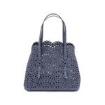 Mina 26 bag in perforated Vienne nubuck tote bag 1