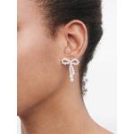 Серьги Rosette de Perles из переработанного желтого золота с жемчугом 2