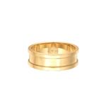 Мужское кольцо Masculine Timeless с золотым покрытием 3