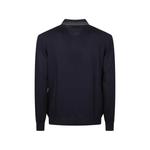 stripe-trim quarter-zip polo shirt 2