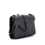 Большая стеганая сумка на плечо Classic Monogram Envelope Satchel 1