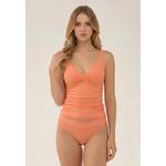 Танкини Core Solid Deep Peach Plus Cup Cross Front 1