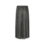 midi Pleated crinkled skirt 2