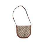 Мини-сумка через плечо Horsebit 1955 Rounded Shoulder Bag GG Coated Canvas and Leather 2