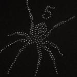 Топы Sp5der TM Rhinestone Tee 'Black' 3