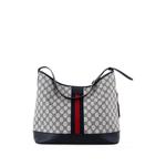 Сумка на плечо Ophidia Open Bucket Bag из канваса с узором GG 2