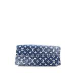 OnTheGo Tote Monogram Jacquard Denim MM shoulder bag 2