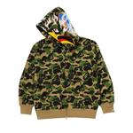 Молнии BAPE x Readymade ABC Camo Eagle Relaxed Fit Full Zip Hoodie «Green» 3