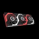 ASUS ROG Eurux GR120 ARGB Reverse 120mm обратный вентилятор - Черный (Тройная упаковка) 2