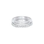 Кольцо Memorie Set Basic Trend, украшенное кристаллами Swarovski® 3