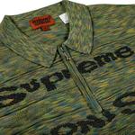 Поло Supreme x Missoni Zip Long-Sleeve Polo 'Лайм' 2