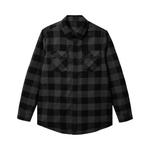 Фланелевые рубашки Anti Social Social Club A Fire Inside Flannel 'Black' 1